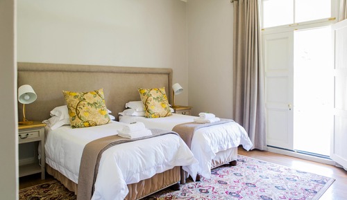 Habitación Deluxe con 2 camas individuales, 2 camas individuales, planta baja