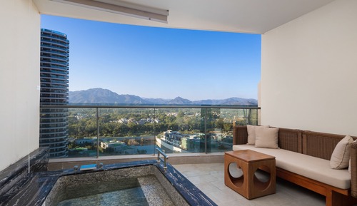 Habitación superior, 2 camas individuales, fumadores (Hot Spring View)