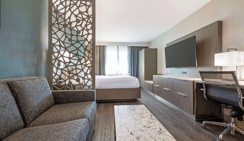 Suite, 1 cama de matrimonio grande, no fumadores, frigorífico y microondas