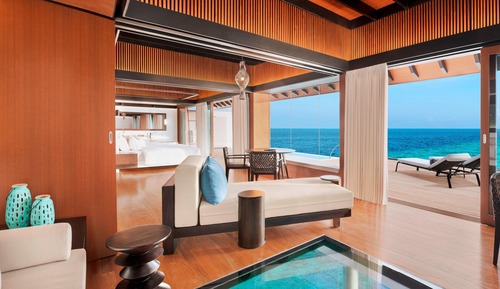 Villa, 1 habitación, sobre el agua