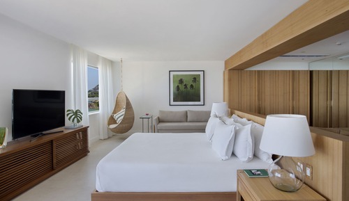 Suite, 1 cama de matrimonio grande, vistas al mar (Oceanfront Suite)