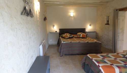Suite familiar, baño privado, vistas al jardín (Pierres Nat')