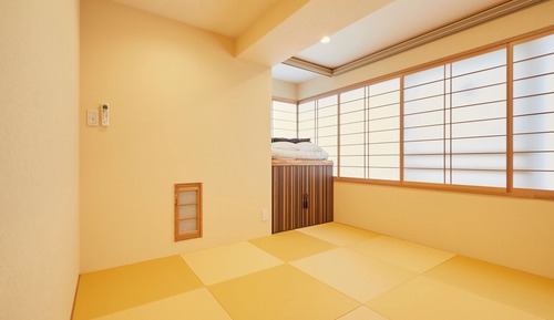Suite estudio de estilo japonés, no fumadores, cocina
