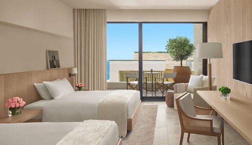 Habitación Deluxe, 2 camas de matrimonio, no fumadores