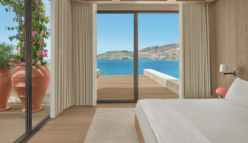 Suite, 2 habitaciones, balcón, vistas al mar (Yalikavak)
