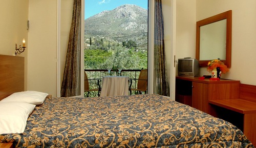 Habitación estándar con 2 camas individuales, 2 camas individuales, vistas a la montaña