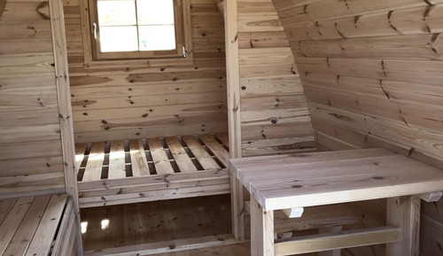 Cabaña, 1 cama doble, no fumadores