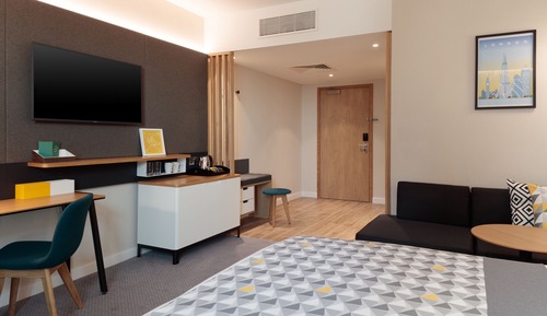 Habitación estándar, 1 cama de matrimonio, accesible para personas con discapacidad