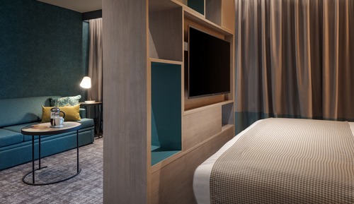 Suite estudio, 1 cama de matrimonio con sofá cama, cocina (Apartment Style)
