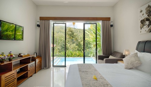 Habitación de lujo, 1 habitación, piscina privada, vistas al valle