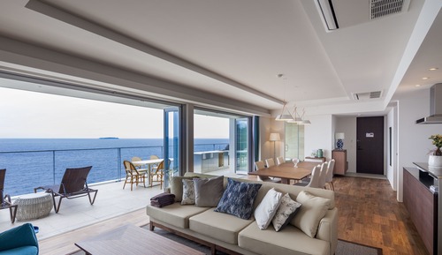 Suite de lujo, 2 habitaciones, terraza, vistas al mar