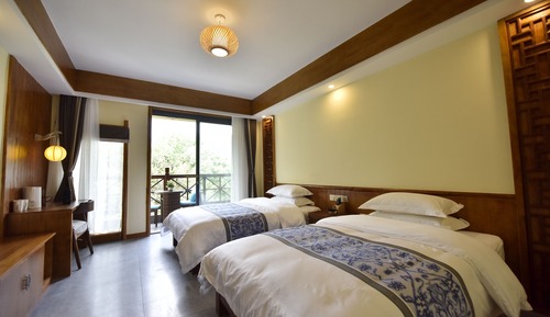 Habitación clásica doble, balcón