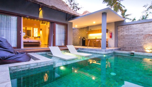 Villa ejecutiva, 1 habitación, piscina privada, vistas a la piscina