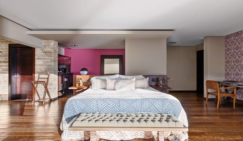 Suite presidencial, 1 cama de matrimonio grande, vistas al lago