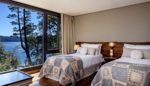 Habitación doble superior, vistas al lago