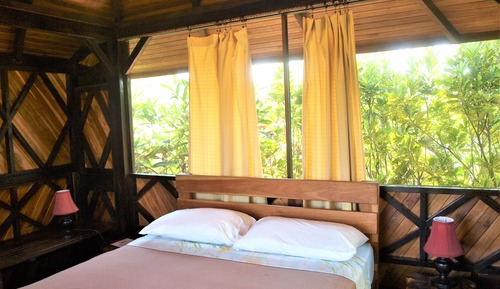 Cabaña Deluxe, 1 cama de matrimonio, baño privado, vistas a la montaña
