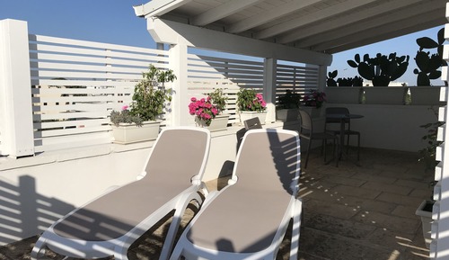 Habitación doble, terraza