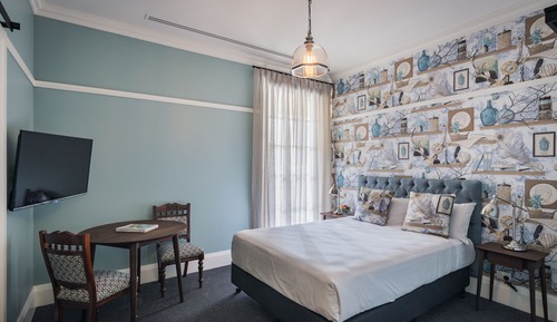 Habitación, 1 cama de matrimonio, baño privado