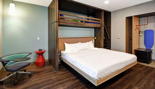Habitación, accesible para personas con discapacidad, bañera