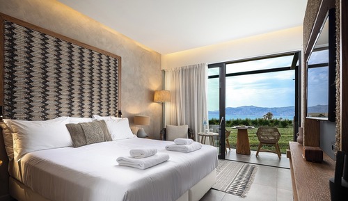 Habitación, 2 camas individuales, balcón, vistas al mar (Essential)