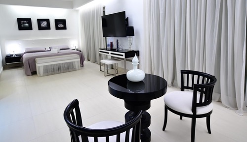 Suite estudio, bañera de hidromasaje