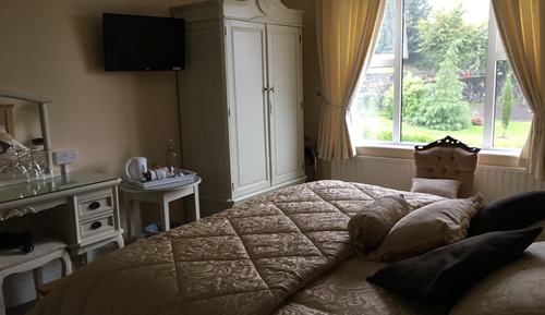 Habitación Deluxe doble, 1 cama de matrimonio, vistas a la montaña