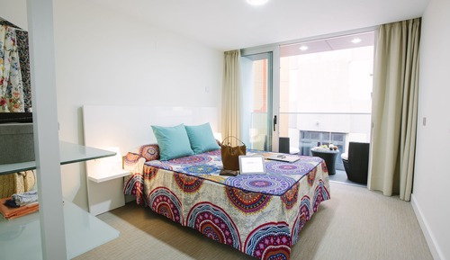 Apartamento superior, 2 habitaciones, balcón