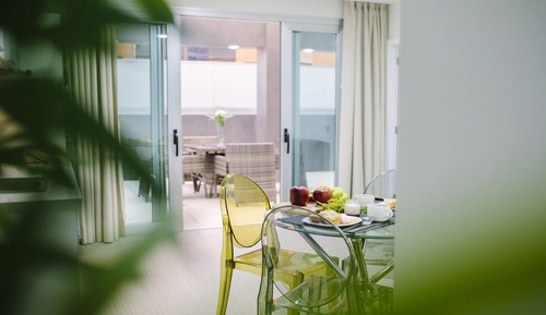 Suite sénior, terraza
