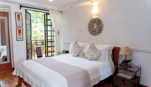 Habitación doble superior, vistas al jardín