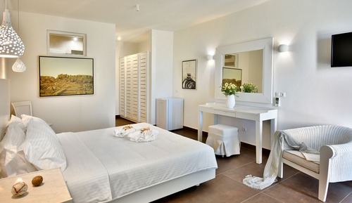 Habitación con 1 cama doble o 2 individuales