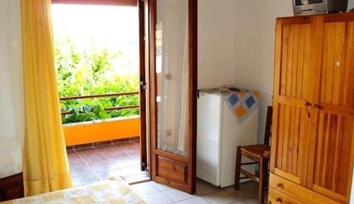 Habitación cuádruple, vistas al jardín
