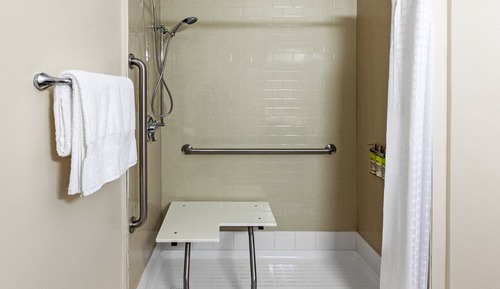 Suite estudio, 1 cama de matrimonio grande (Communications, Roll-In Shower)