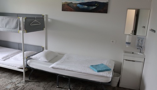 Habitación básica, baño compartido
