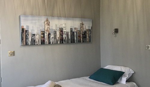 Habitación triple clásica, balcón, vistas al mar