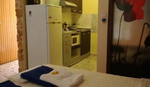 Estudio, 1 cama de matrimonio, terraza