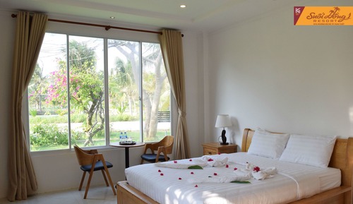 Habitación Deluxe doble, vistas al jardín