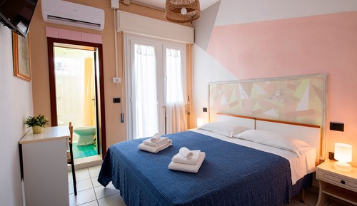 Habitación doble, vistas al jardín