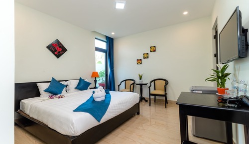 Habitación superior con 1 cama doble o 2 individuales
