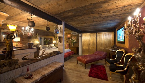 Suite romántica, 1 habitación, sauna, planta baja (Paradise)