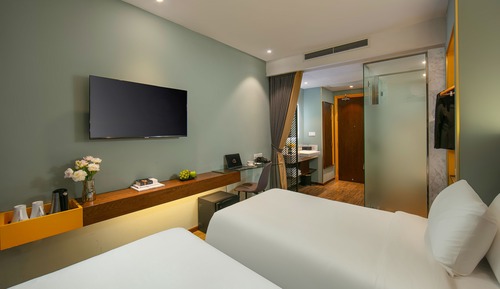 Habitación Deluxe con 2 camas individuales
