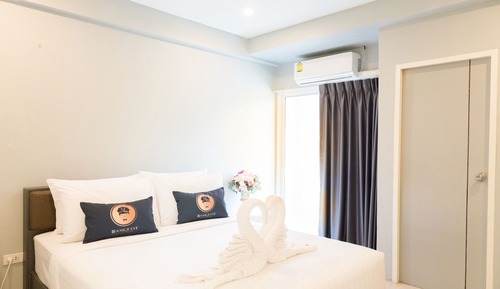 Habitación estándar doble, 1 cama de matrimonio, no fumadores, vistas a la ciudad
