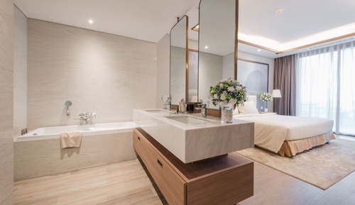 Suite Grand, 2 habitaciones, vistas parciales al mar