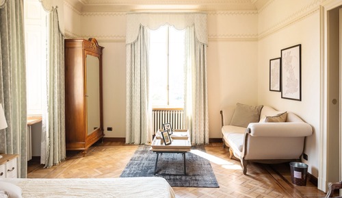 Suite junior, varias habitaciones, balcón, vistas al jardín