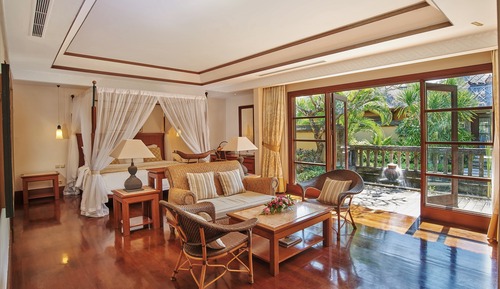 Villa, vistas al jardín (Free Return Airport Transfer)