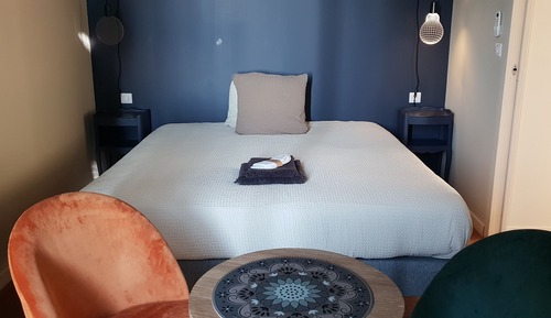 Casa panorámica, baño privado, vistas al parque (Gîte)