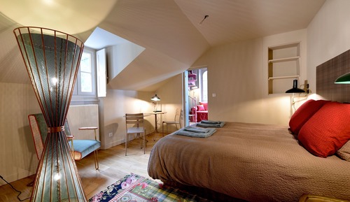 Suite Deluxe, baño privado, vistas al parque (4 épis)