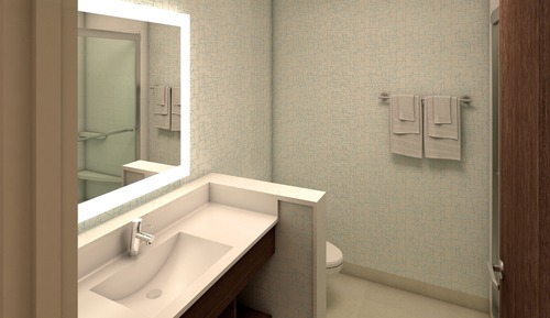 Habitación estándar, 1 cama de matrimonio grande, bañera accesible (Accessible Tub)