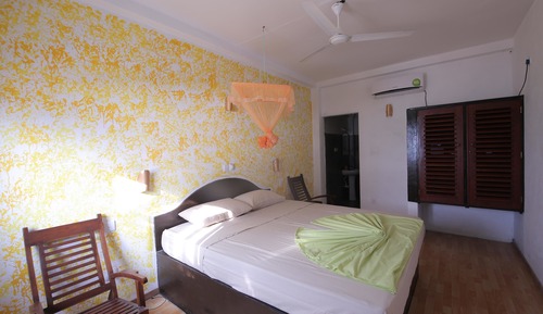 Habitación Deluxe doble, 1 cama de matrimonio grande, vistas al mar