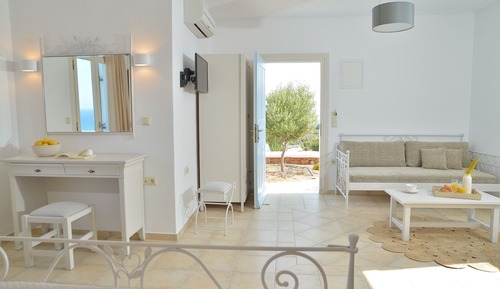 Habitación doble superior, vistas al mar