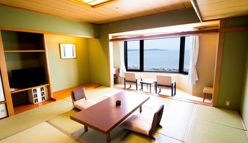 Habitación tradicional, no fumadores, vistas al mar (Japanese Style)